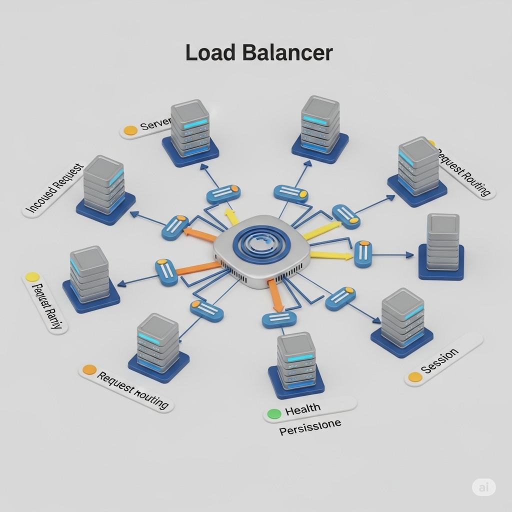 Basic Load Balancer Illustration
